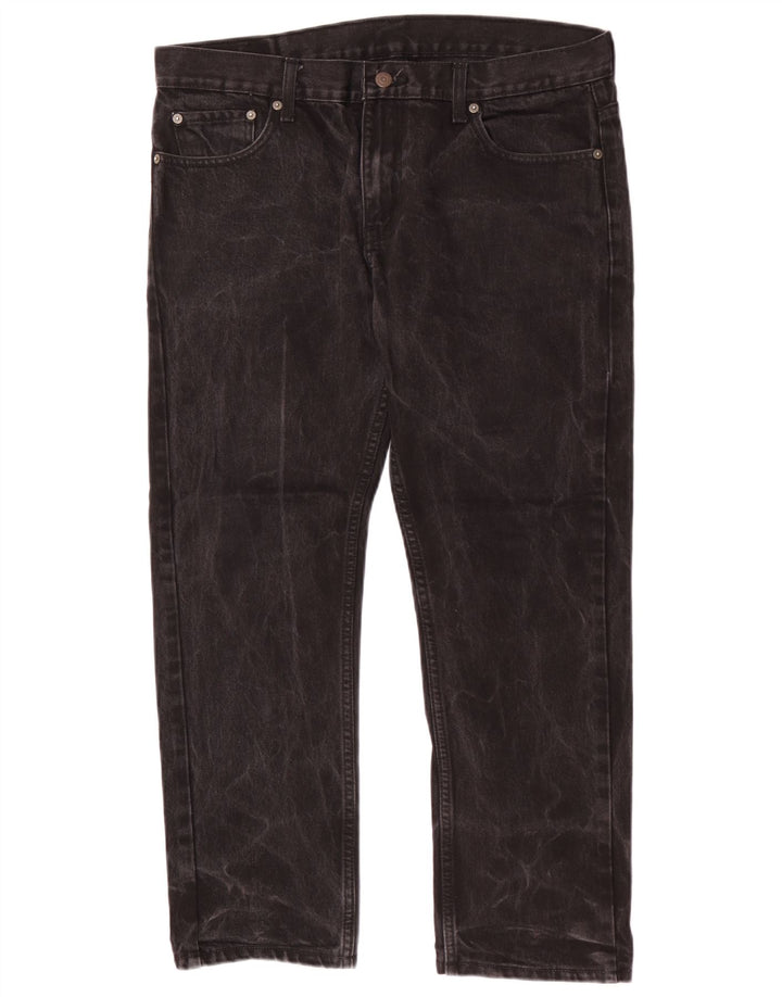 Levi's Uomo 511 Jeans affusolati slim W36 L28 Cotone nero