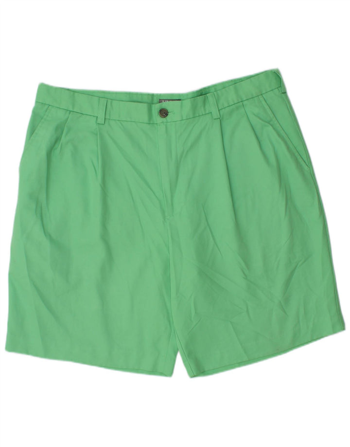 Pantaloncini chino da uomo con ancoraggio IZOD W38 XL verdi