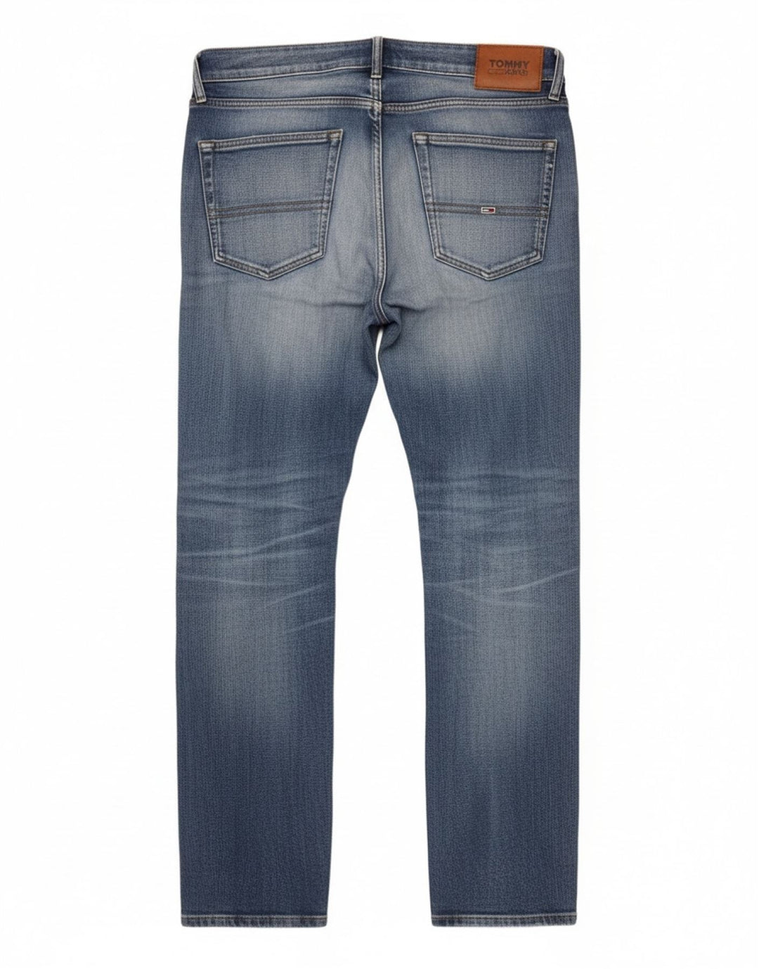 Jeans slim da uomo Tommy Hilfiger W32 L32 cotone blu