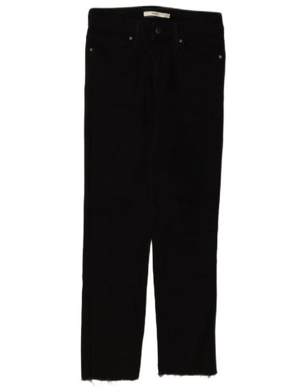 Jeans Levi's 712 Slim da donna W25 L27 cotone nero