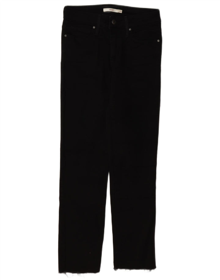 Jeans Levi's 712 Slim da donna W25 L27 cotone nero