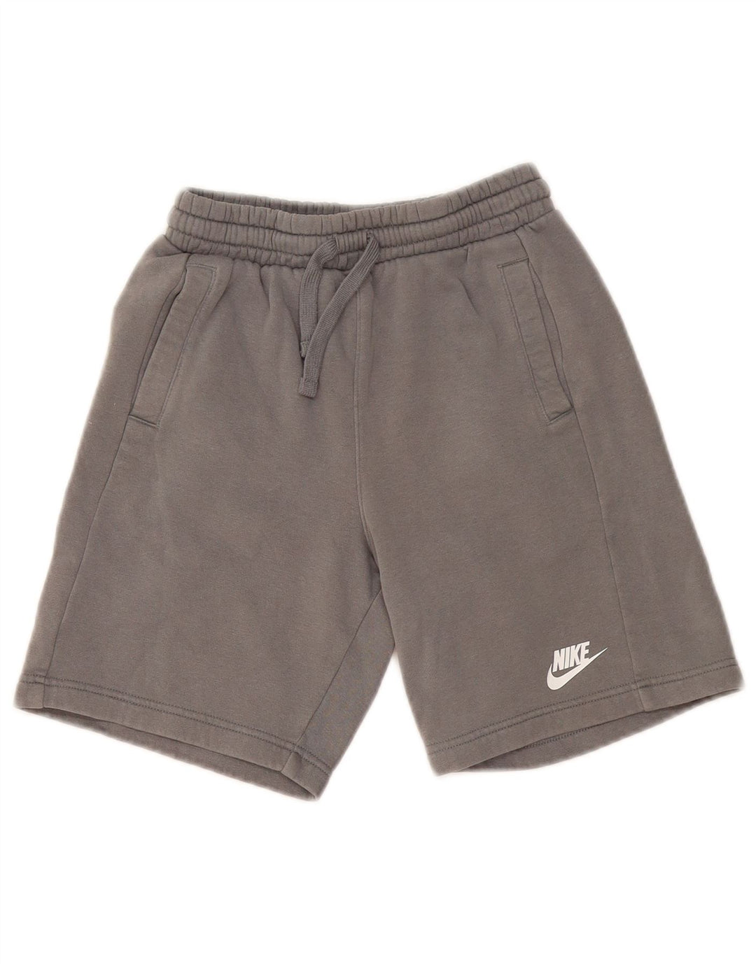 Pantaloncini sportivi NIKE da ragazzo 10-11 anni in cotone grigio