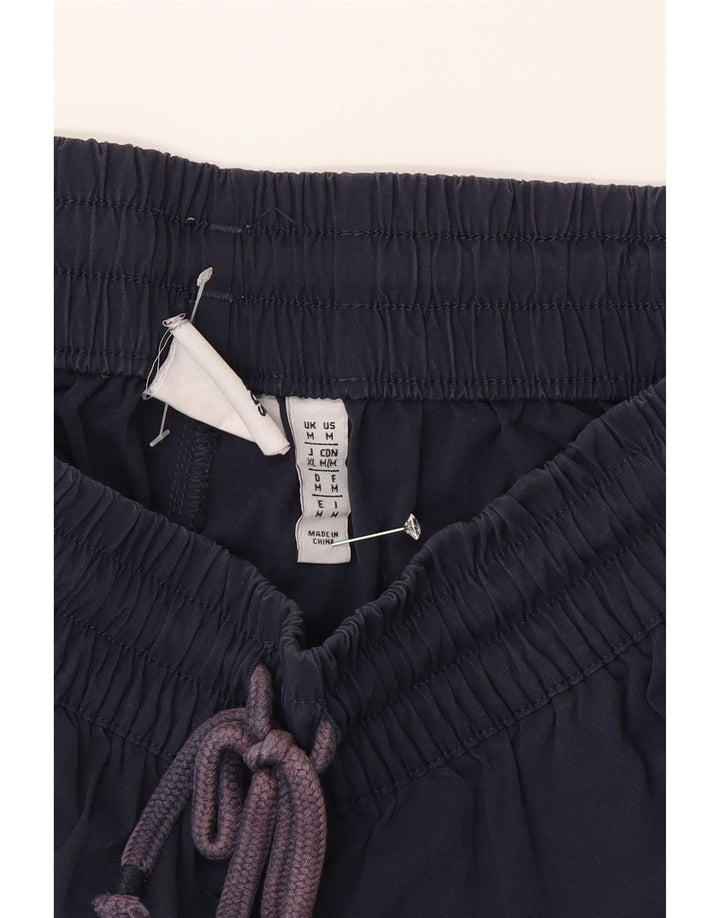 Pantaloni da tuta da uomo Adidas Joggers medi in poliestere blu navy