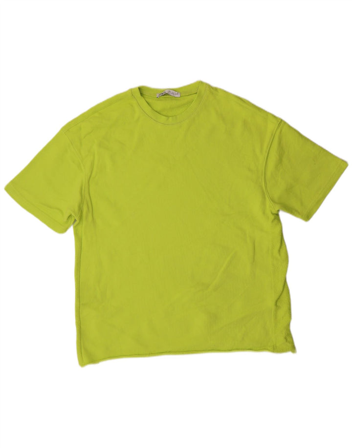 T-shirt ZARA da uomo grande verde