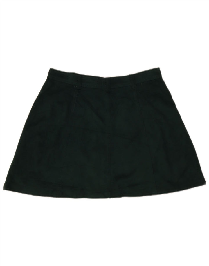 Minigonna Zara Trafaluc da donna piccola W26 verde