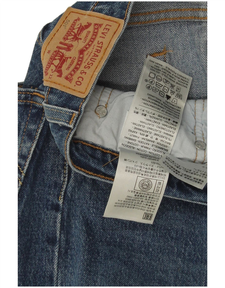 Levi's Uomo 501 Jeans dritti W30 L30 Cotone Blu
