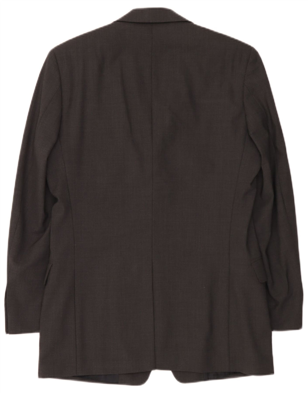 Giacca blazer da uomo a 3 bottoni Hugo Boss EU 44 XS lana vergine grigia