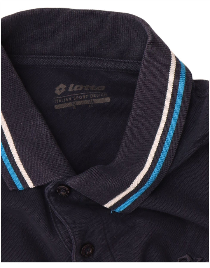 Polo da uomo Lotto Small Blu Navy