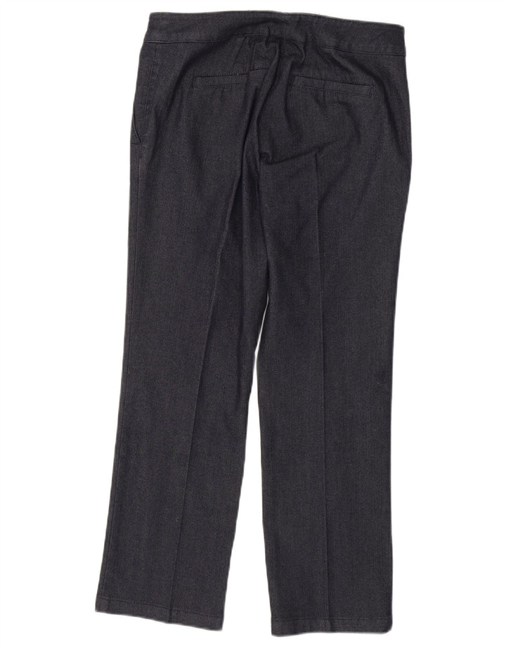 MAX & CO. Pantaloni casual dritti a vita bassa da donna W30 L26 Blu navy