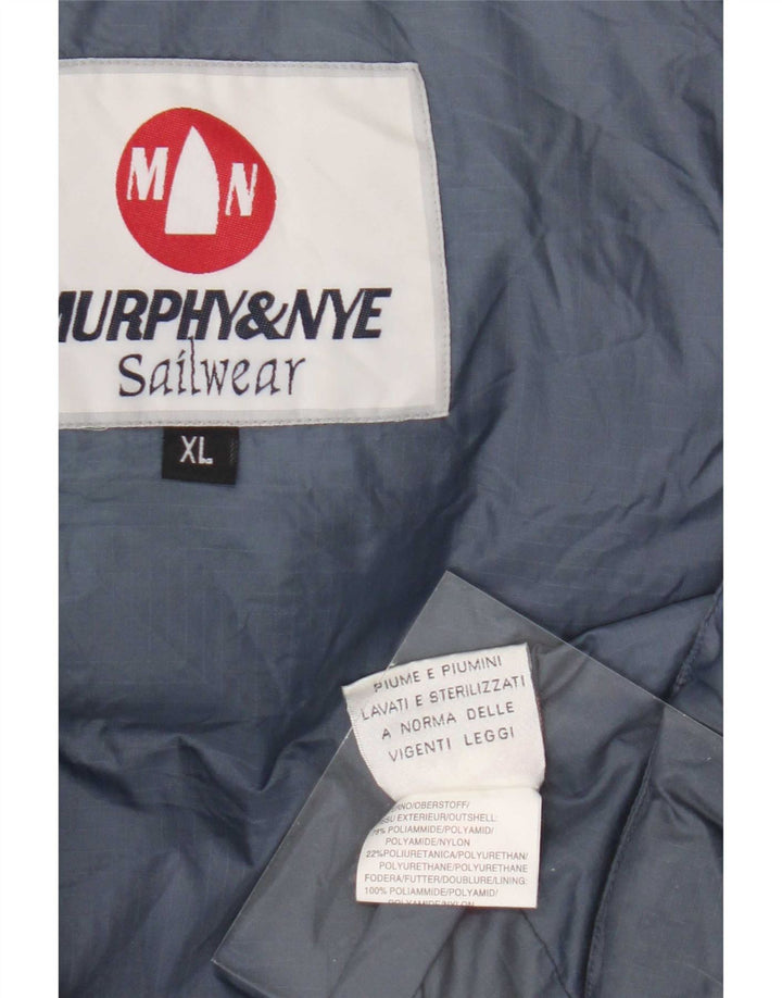 Gilet imbottito da uomo Murphy & Nye UK 42 XL blu poliammide