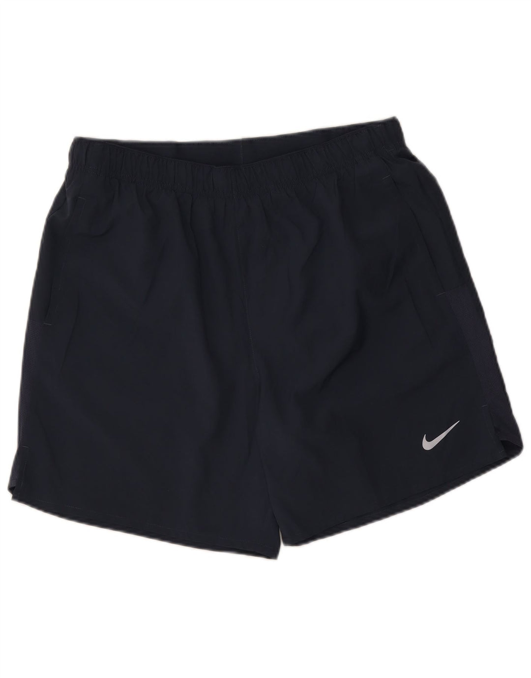 Pantaloncini sportivi Nike da uomo Dri Fit grandi in poliestere blu navy
