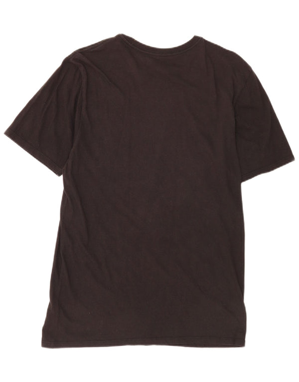 T-shirt grafica da uomo Hurley Top in cotone nero medio