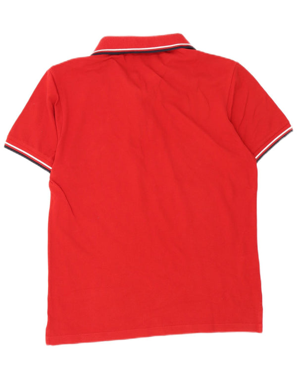 Polo da uomo Fred Perry in cotone a righe rosse medie