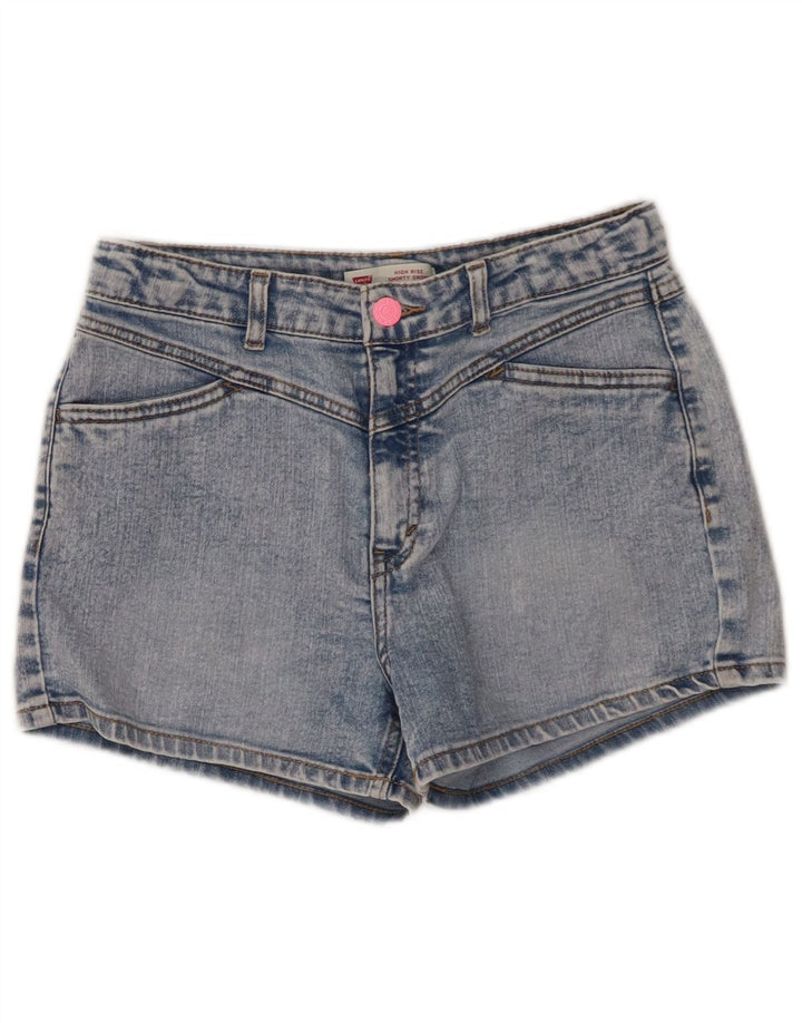 Pantaloncini di jeans per ragazze Levi's 11-12 anni W26 Blu