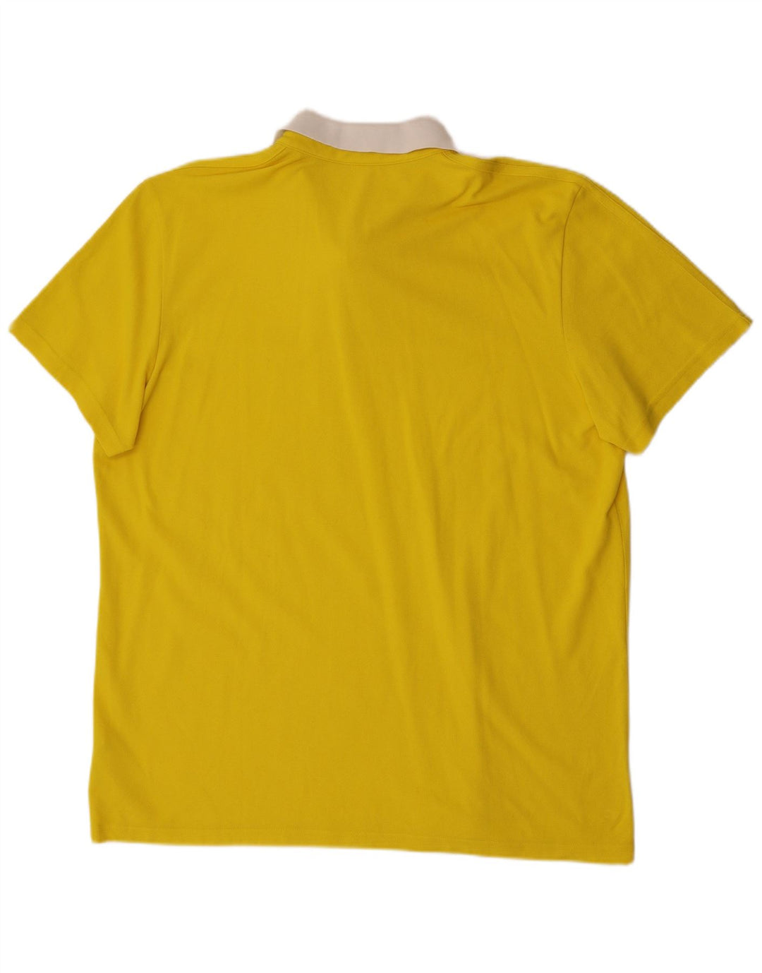 Polo Adidas da uomo 2XL in cotone giallo