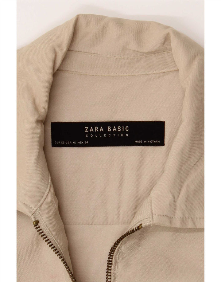 Giacca Zara Donna UK 6 XS Beige
