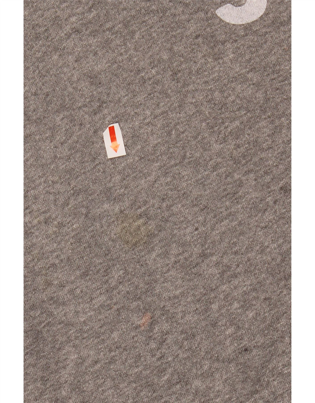 JACK WILLS Felpa con cappuccio grafica da donna UK 14 Grande cotone grigio