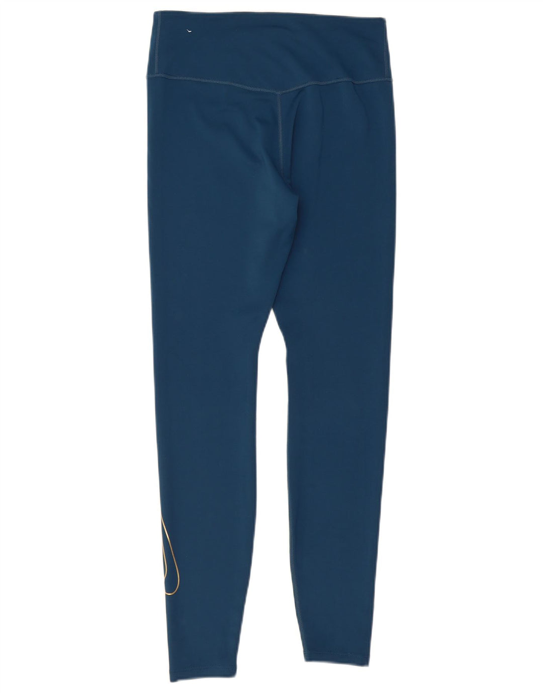 Leggings grafici Nike Dri Fit da donna UK 12 poliestere blu medio
