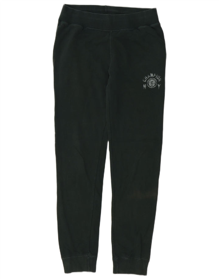 Pantaloni Tuta Uomo CHAMPION con Grafica Jogger Taglia Small Verde
