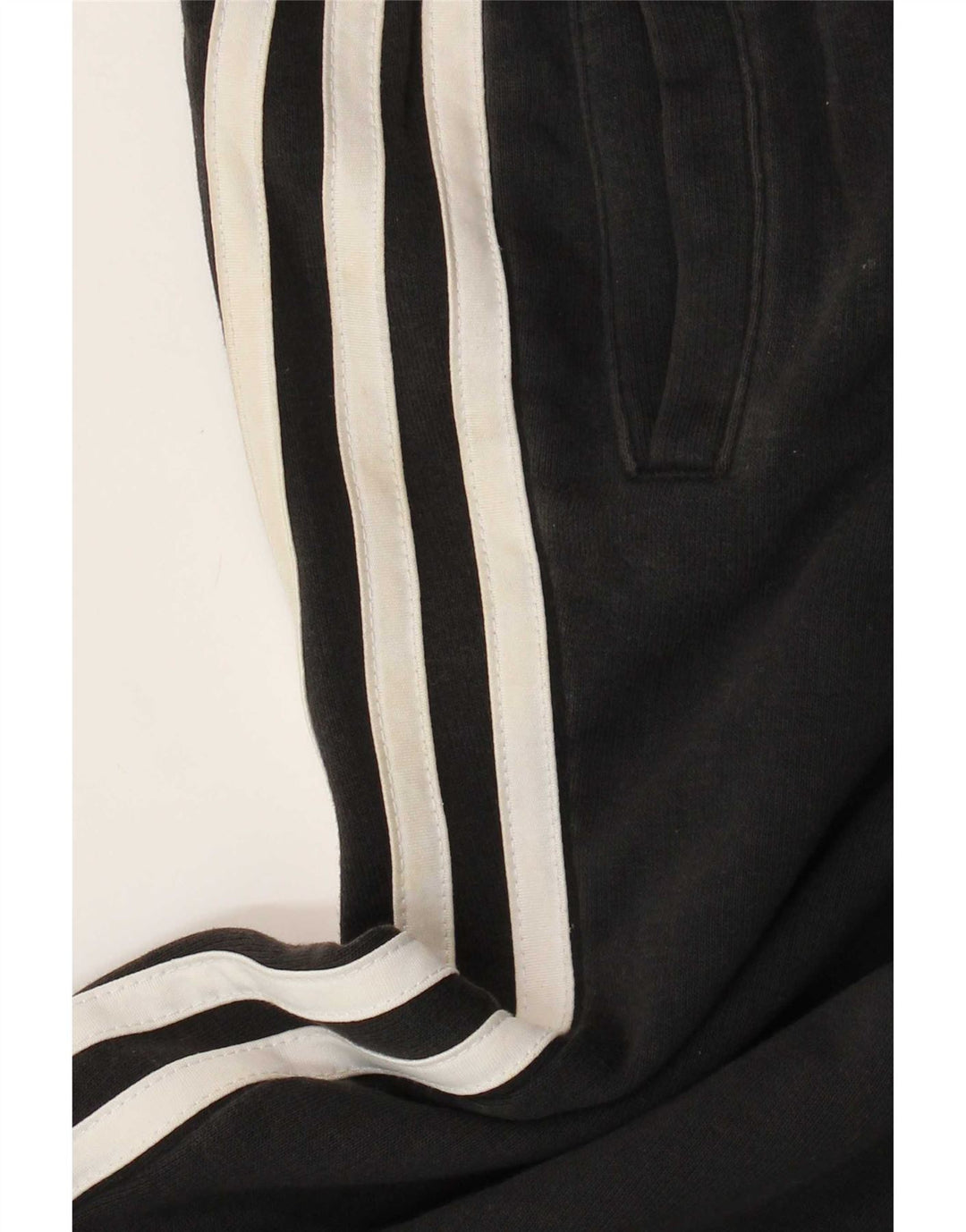 Pantaloni da tuta da uomo Adidas Joggers piccoli in cotone nero