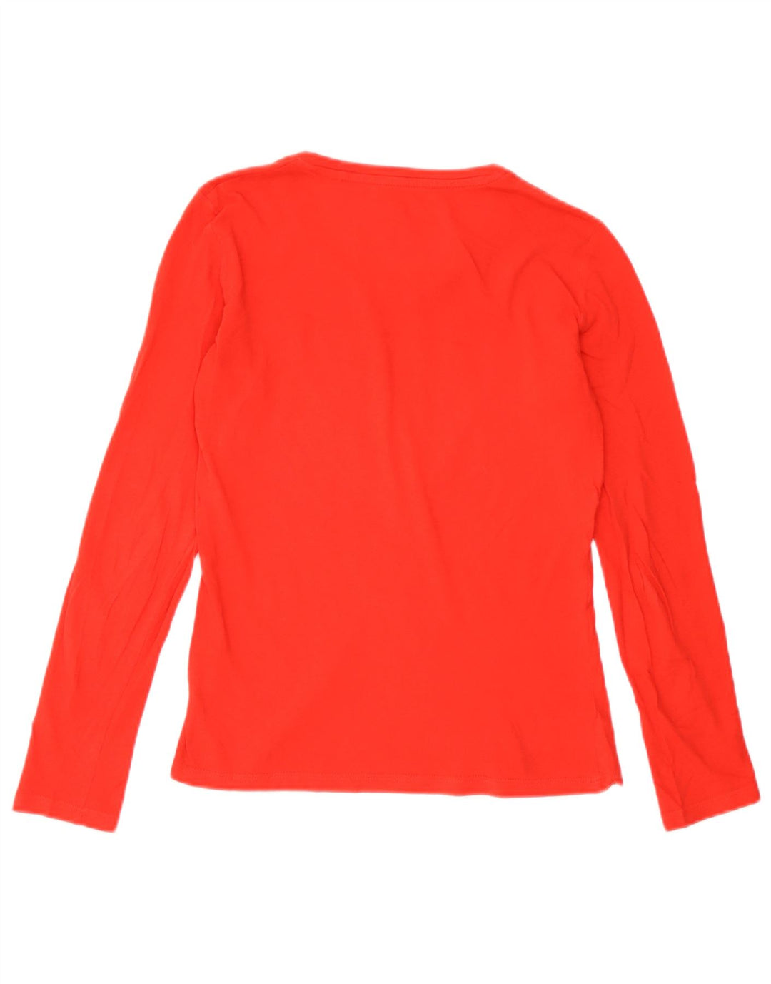 Guess Top grafico da donna a maniche lunghe UK 6 XS Rosso