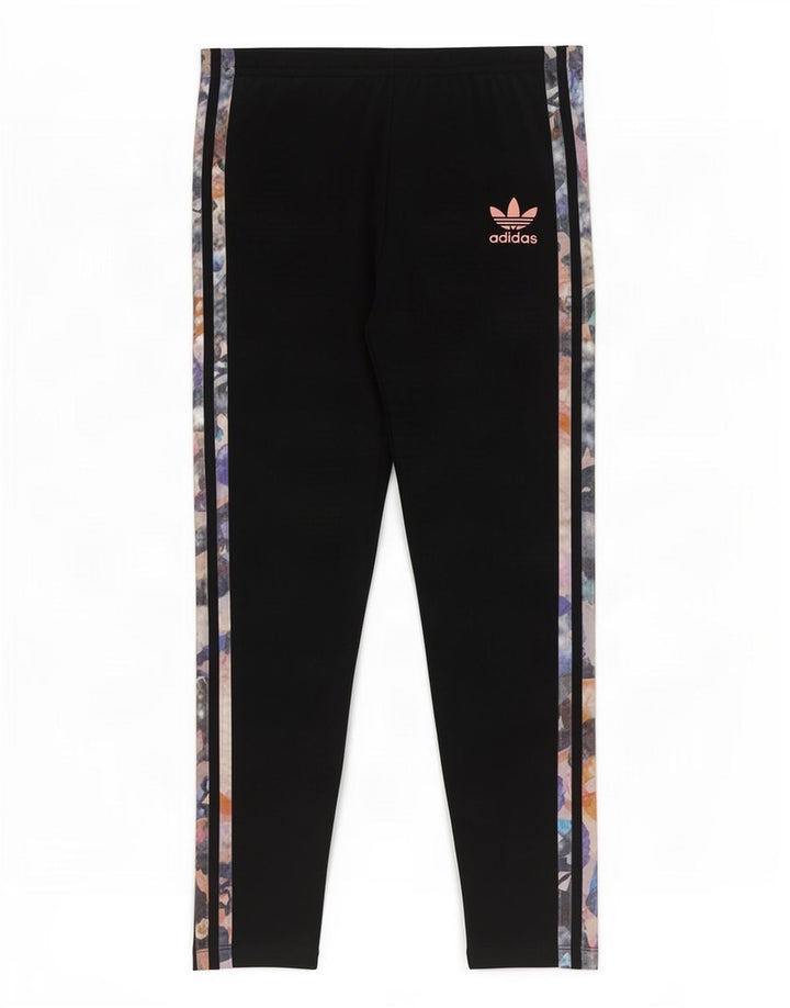 Leggings Adidas Bambina 11-12 anni Poliestere Blu Navy