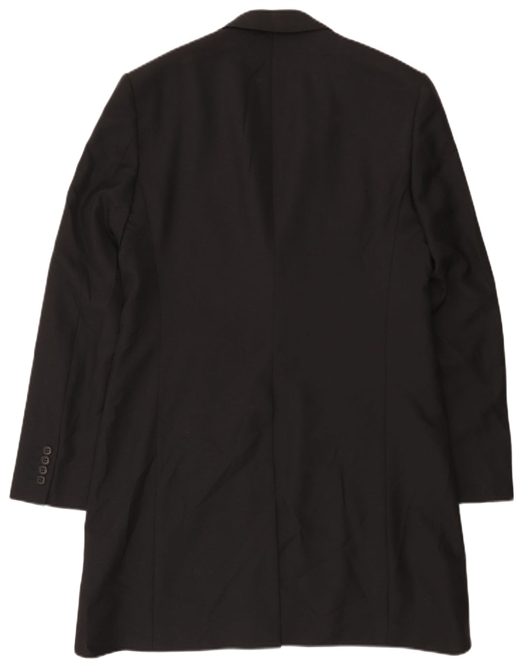 Giacca blazer da uomo Marks & Spencer Autograph a 1 bottone UK 40 media nera
