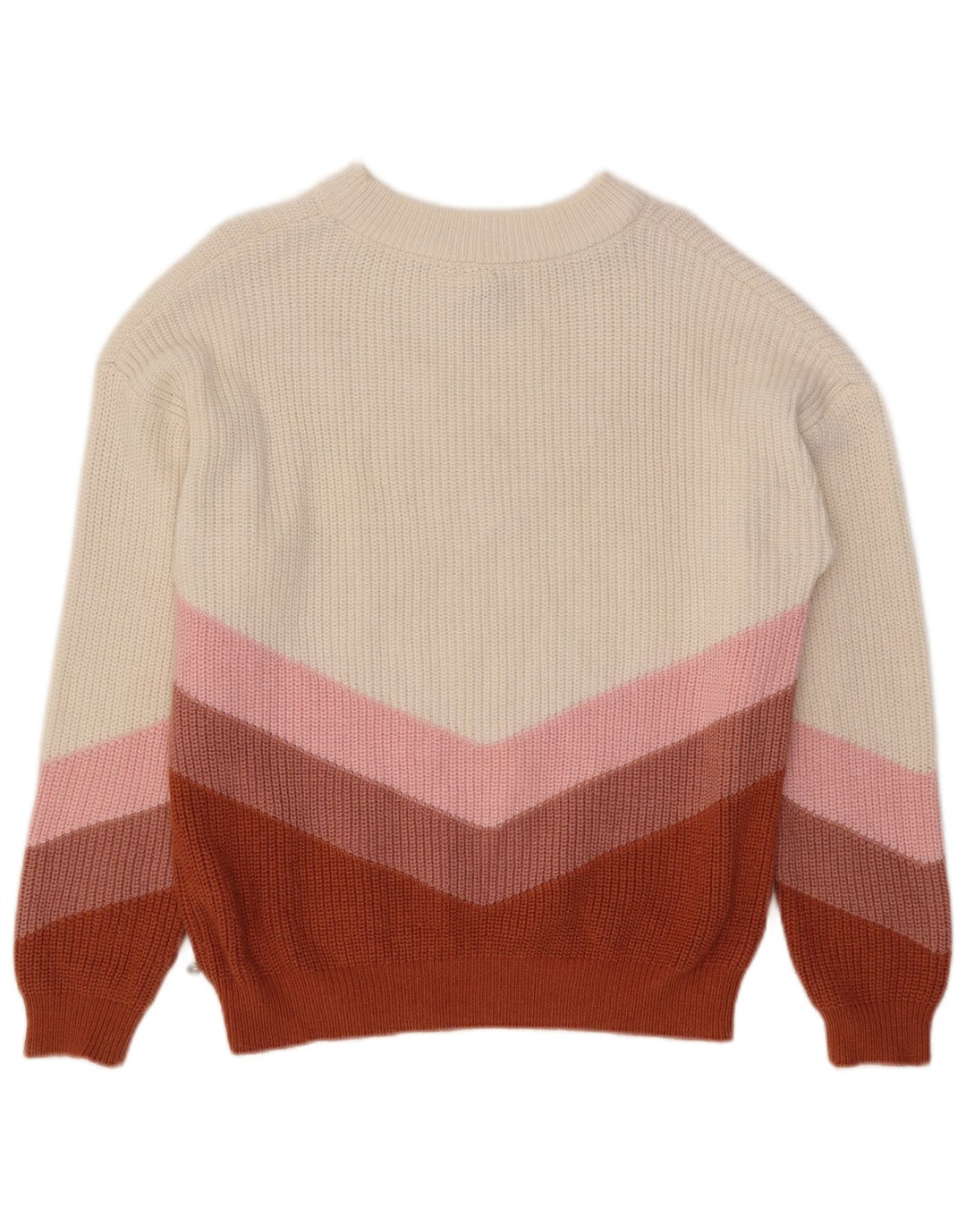 Maglione maglione con scollo a barca da donna Roxy UK 14 Medium multicolore Colourblock