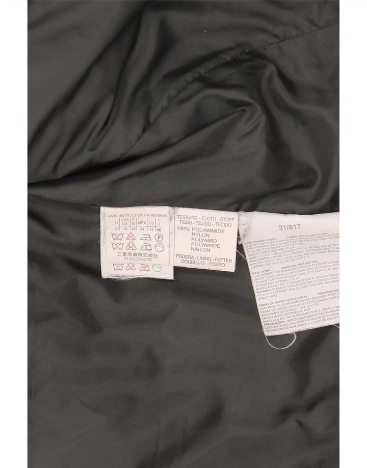 Giacca imbottita da donna Marella UK 14 Large Marrone Poliammide