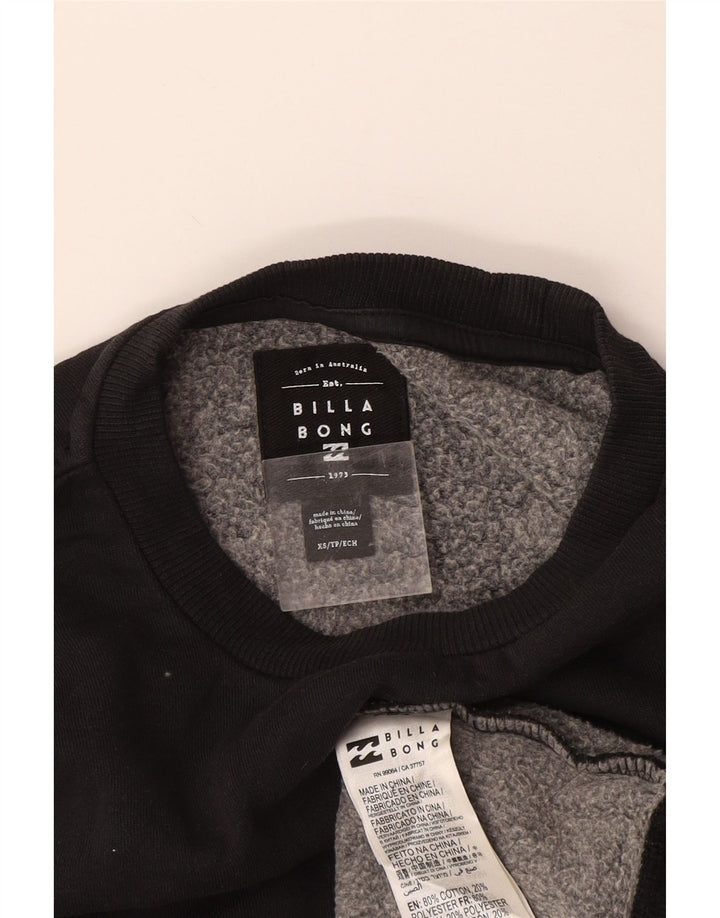 Felpa da uomo Billabong maglione XS cotone nero