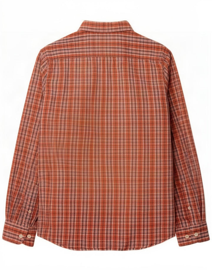 Camicia Carrera da uomo vestibilità regolare a quadri rossi grandi
