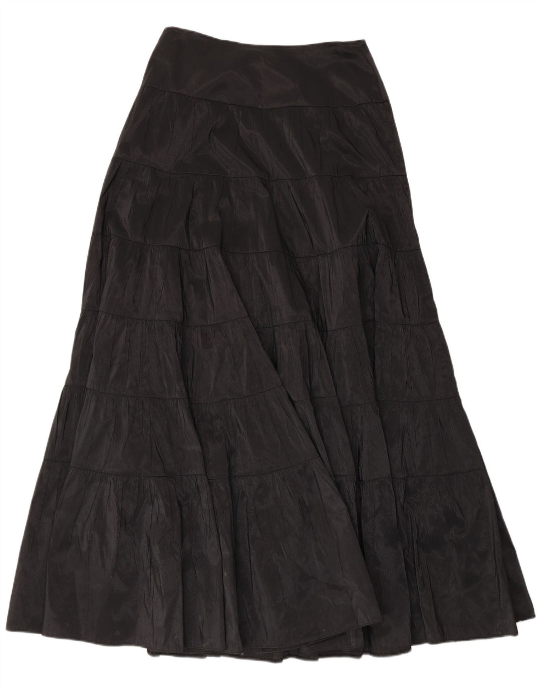 Gonna a strati maxi a vita alta da donna Murek W30 media nera