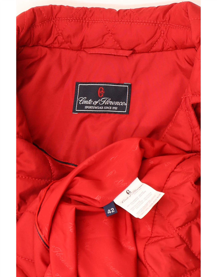 Piumino Donna Conte of Florence IT 42 Rosso Medio Poliammide