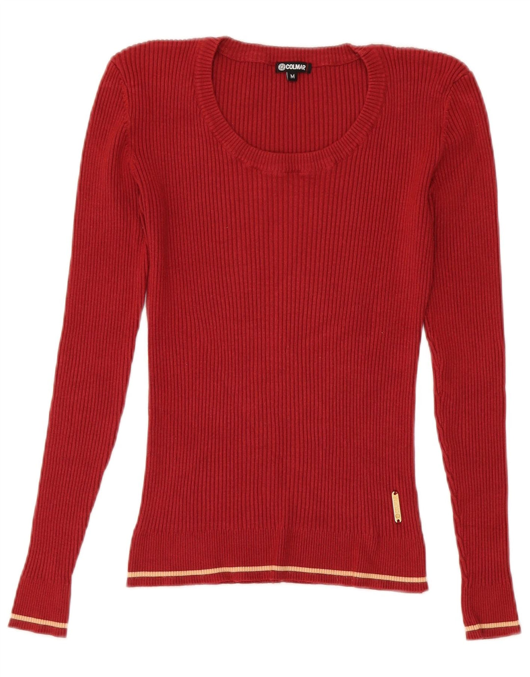 Maglione maglione con scollo a barca da donna Colmar UK 12 rosso medio