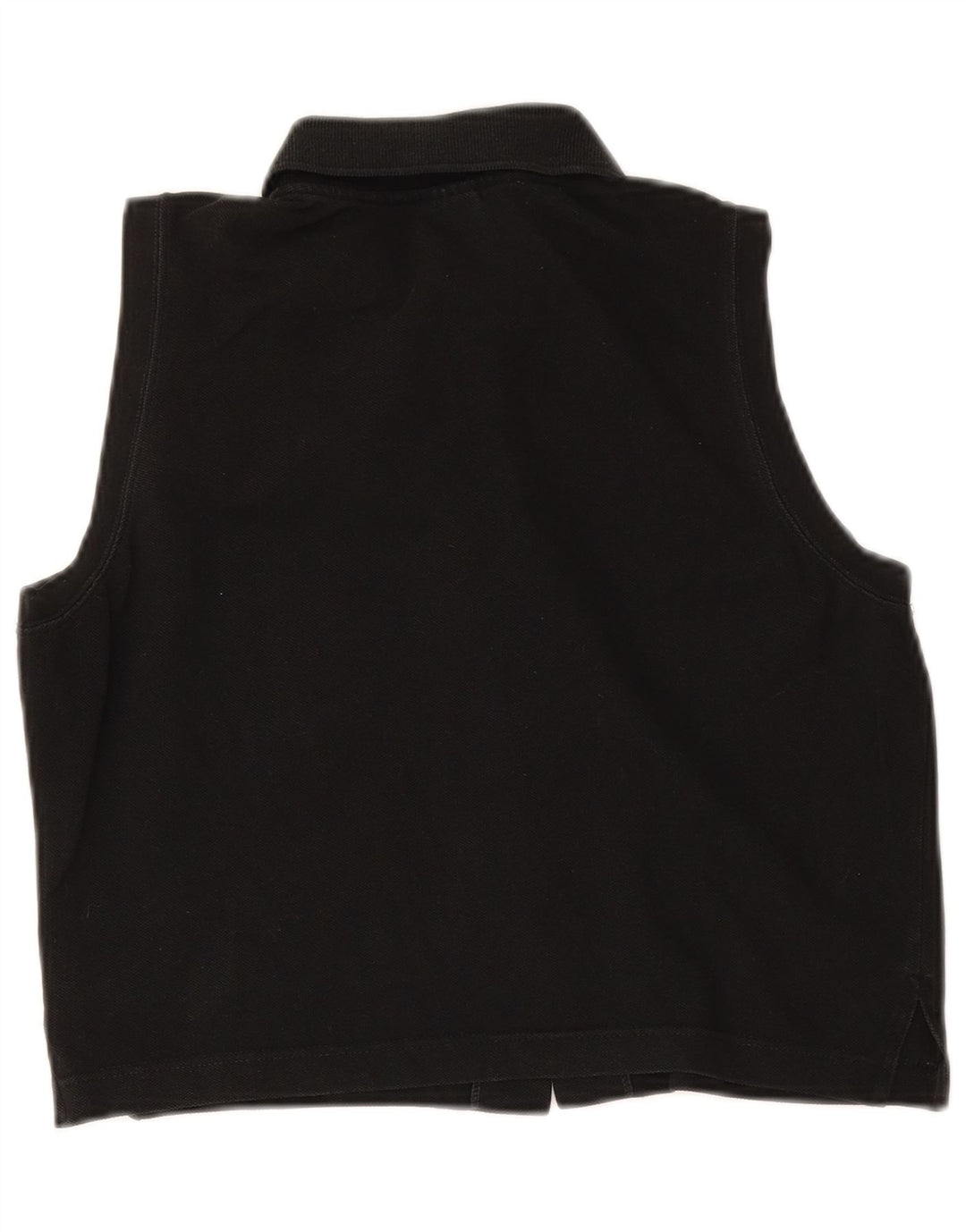 Camicetta senza maniche corta da donna Lacoste taglia 44 grande nera