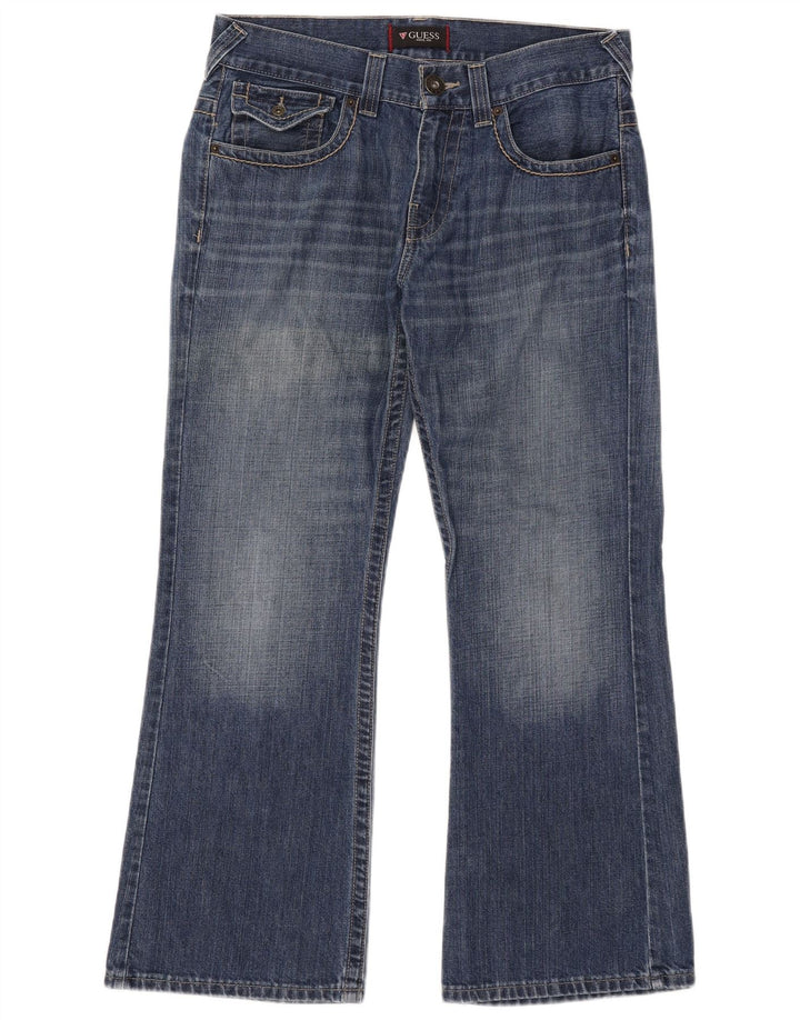 Jeans Bootcut da uomo Guess W33 L30 in cotone blu