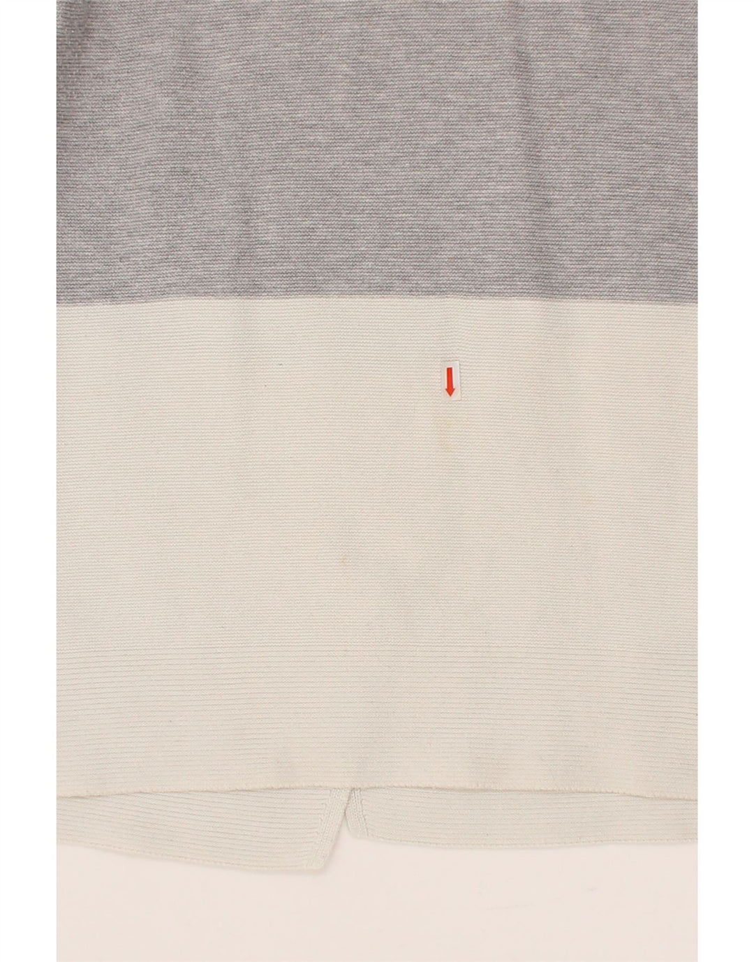 WHITE STUFF Womens Crew Neck Jumper Sweater UK 12 Medium Grey Colourblock Vintage White Stuff and Second-Hand White Stuff from Messina Hembry 