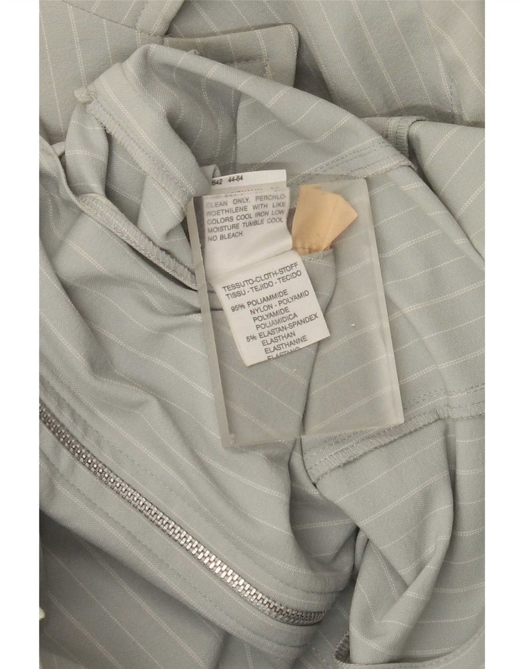 Giacca blazer da donna Marella UK 12 Poliammide a righe verde medio