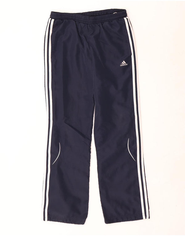 Pantaloni della tuta Adidas Climacool da ragazzo 13-14 anni Blu navy Colourblock