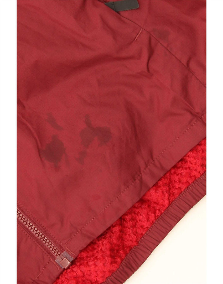Giacca a vento con cappuccio da uomo Rohan UK 38 Poliestere bordeaux medio