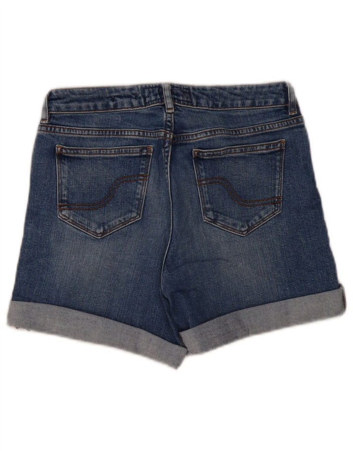 Pantaloncini di jeans da donna Fat Face UK 8 piccoli W28 cotone blu