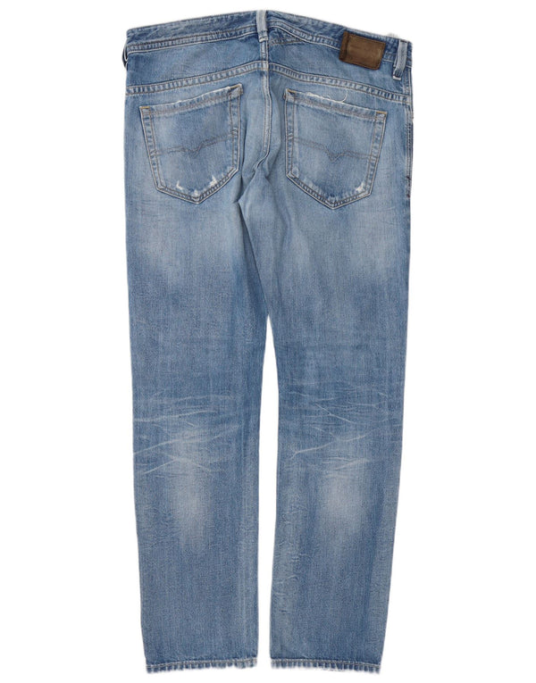 Jeans skinny slim Thavar da uomo Diesel W34 L30 cotone blu