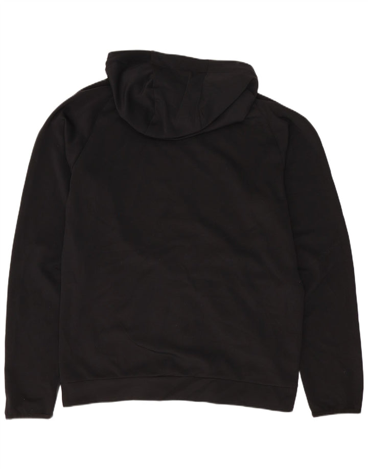 Felpa con cappuccio e zip PUMA da uomo di colore nero medio