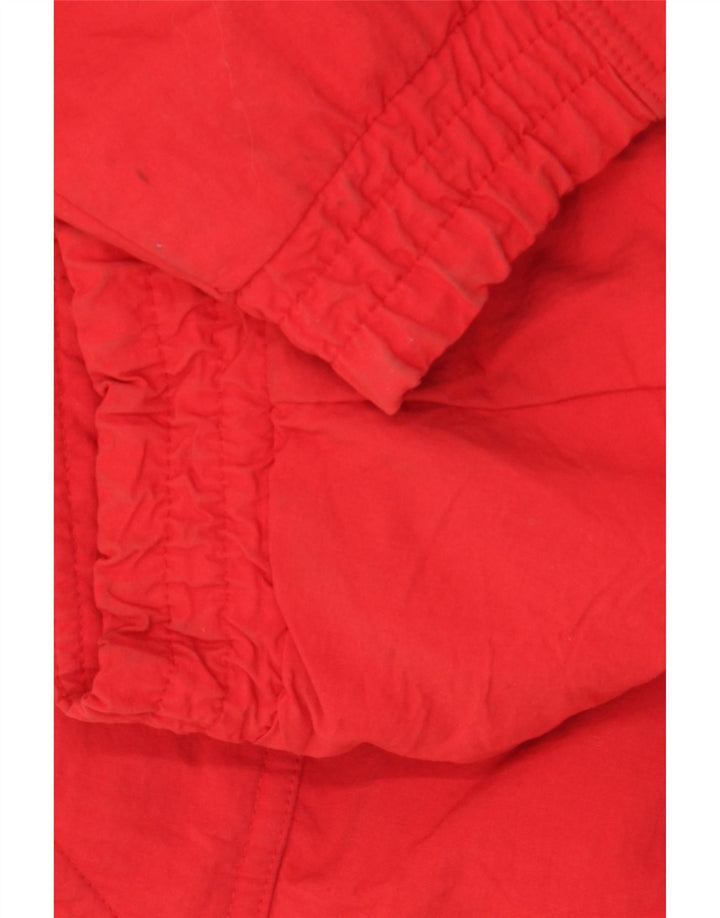 Giacca imbottita da uomo Eddie Bauer UK 42 XL cotone rosso