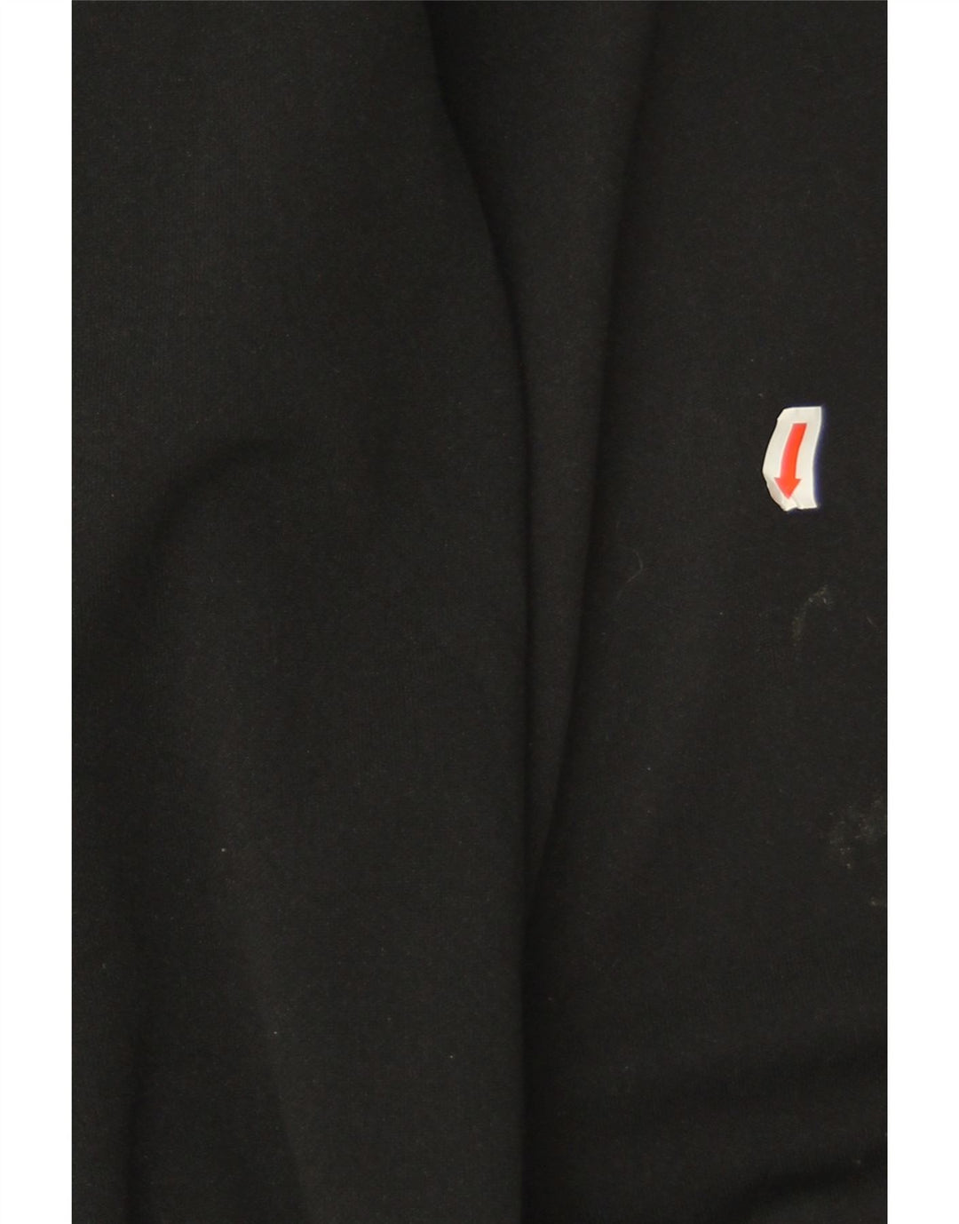 Felpa da uomo con collo con zip Lotto Maglione XL Poliestere nero