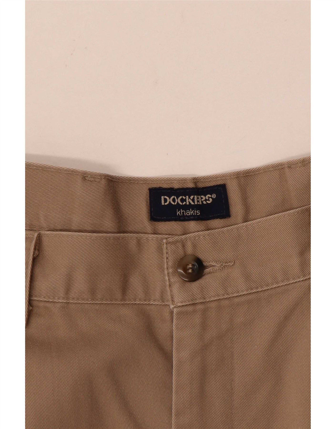 Pantaloni chino con pegged da uomo Dockers color kaki W34 L30 Beige