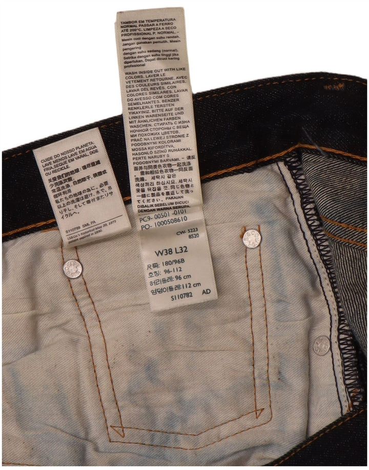 Levi's Uomo 501 Jeans dritti W38 L27 Cotone blu navy