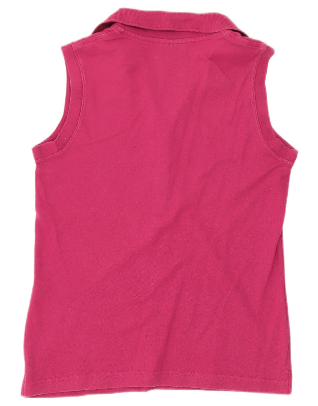 Polo senza maniche da donna Lacoste taglia 38 cotone rosa medio