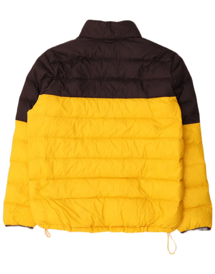 Giacca imbottita da uomo Jack Wolfskin UK 44/46 XL Colorblock giallo