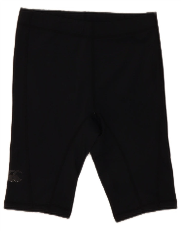 Pantaloncini sportivi a compressione da uomo CANTERBURY nylon nero medio